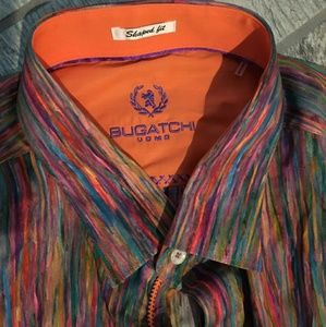 NWT!!! Mens XXL bugatchi shirt